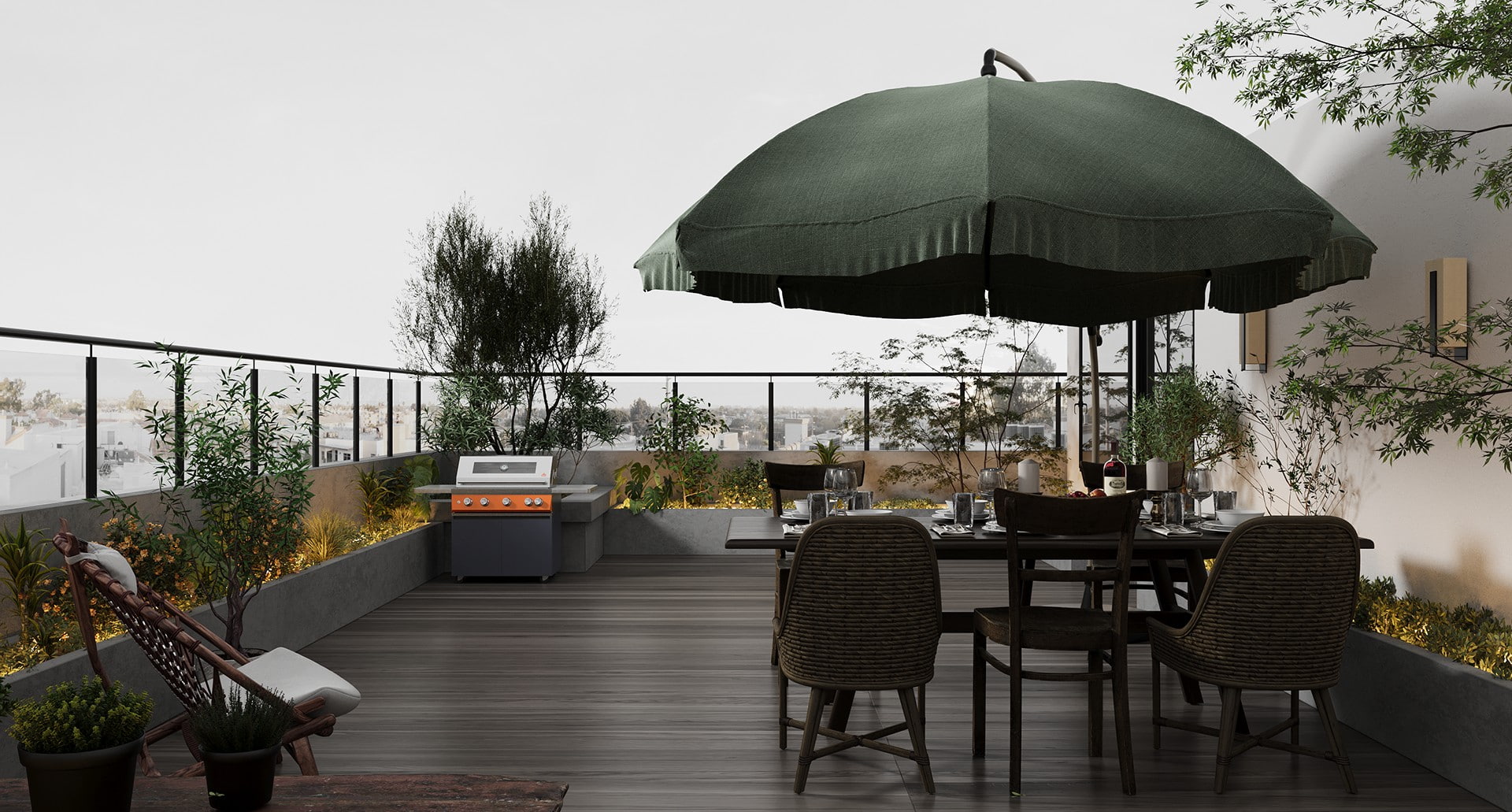 Troli BBQ Luaran 36